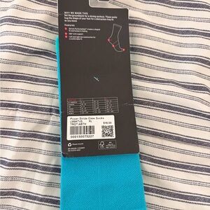 lululemon athletica Power Stride Crew Socks - Turquoise Blue